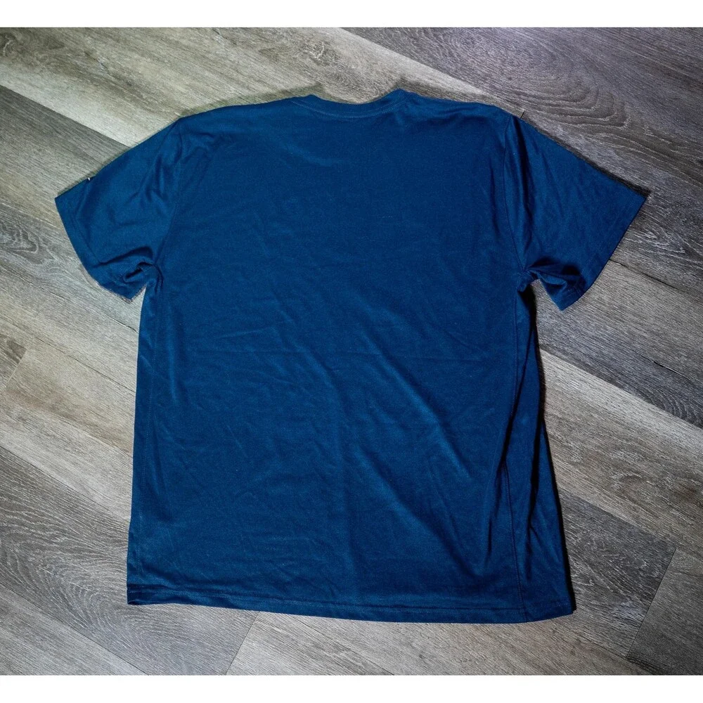 Denver‎ Broncos Shirt Mens Blue NFL Football Nike Short Sleeve Logo Tee